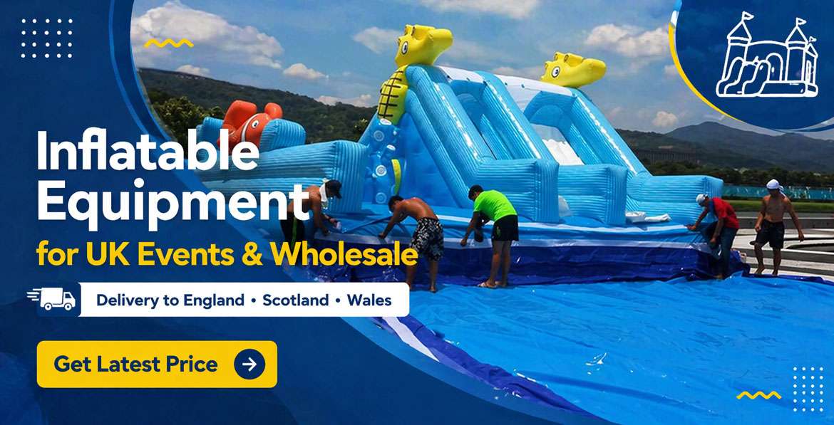 Bouncy Castles & Slides for UK Wholesale | Factory Direct Supply